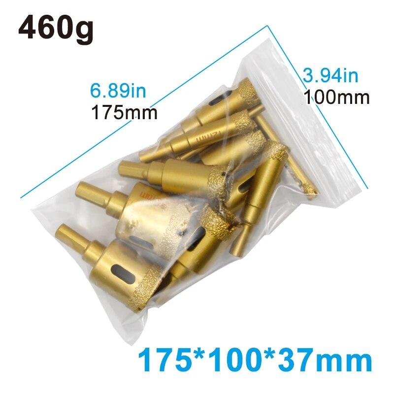 

12 шт., инструмент для пайки отверстий, гранит, мрамор, многоцелевое сверло, набор сверл для керамического камня, керамического кирпича