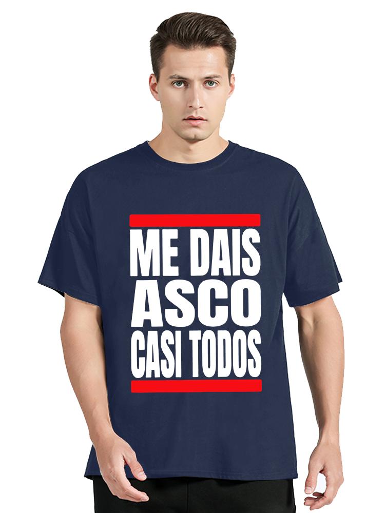 Funny Spanish Words: You Hate Me Almost All Humorous Hipster T-shirt Unisex Tops Summer Casual Tees Tshirt Oversized T Shirt