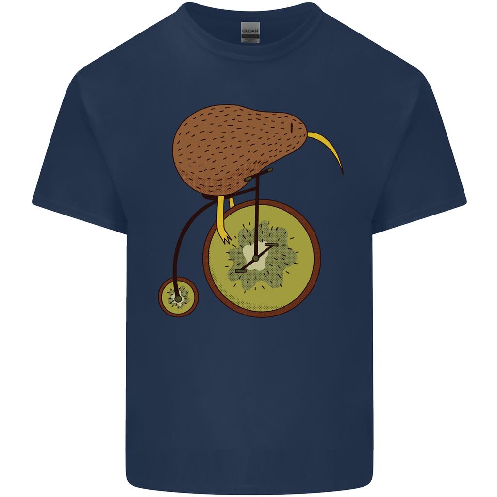 Funny Cycling Kiwi Bicycle Bike Unisexs Light Cotton TShirt