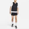 Nike Run Division Pinnacle Running Vest Black Metallic Silver Men DA1320-010