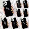 Minimal Aesthetics Flowers Phone Case for iPhone 17 Air 16 PRO MAX 15 14 PLUS 12 11 13 Back Cover Fundas Shell Coque