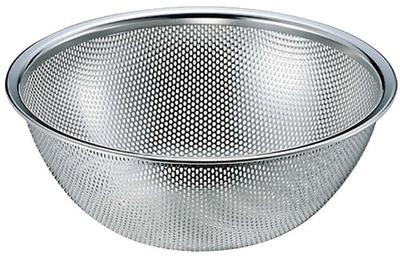 Fujii Kibutsu Seisakusho Mesh Bowl In 30cm 18-8 (Made Japan)