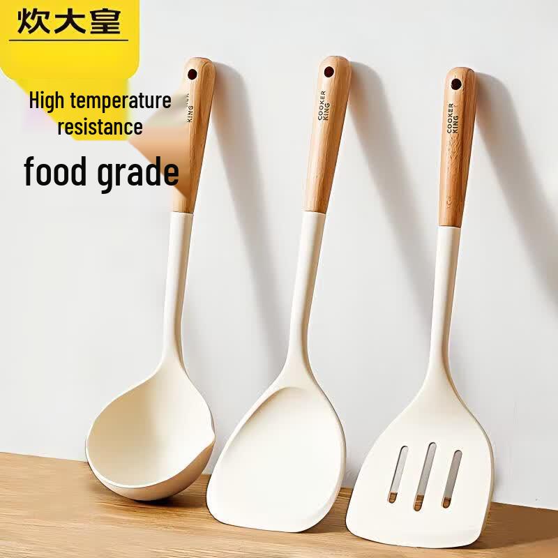 COOKER KING 3-Piece Silicone Utensil Set
