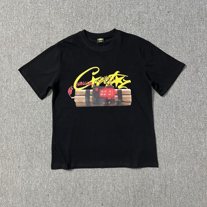 Corteiz Short Sleeve T-Shirt Streetwear Casual Hip Hop Couple Tee Men Women