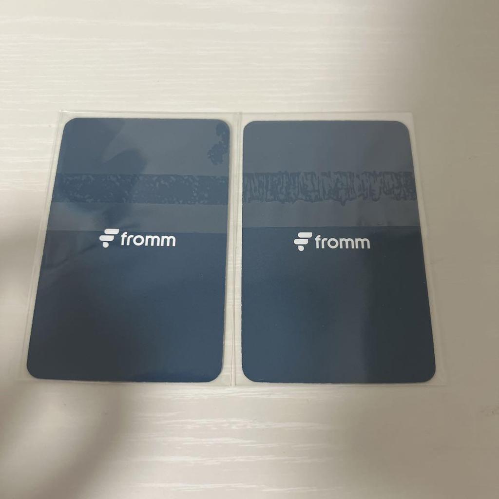 [USED] SUPER JUNIOR D&E Donghae Eunhyuk trading card fromm