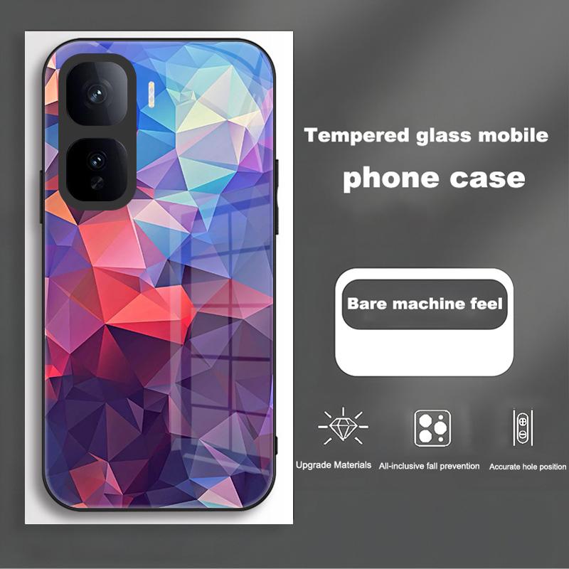 For Vivo IQOO Neo 10 5G Case Tempered Glass Phone Case For Vivo IQOO Neo 10 Pro 5G Back Cover IQOONeo 10 Protective Shell Coque