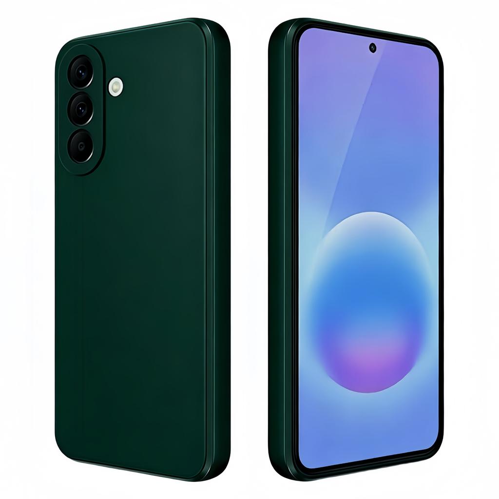 Noble Fashion Solid Colour Shockproof Protective Liquid Silicone Phone Case For Samsung Galaxy A57/37/17/07