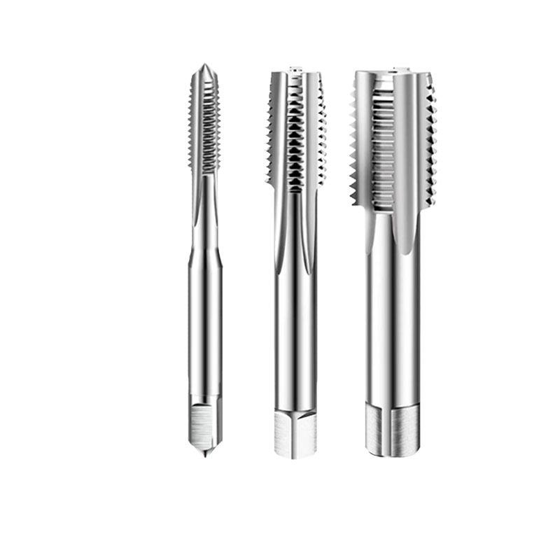Pre-plated Large Left-Hand Reverse Thread Taps, Straight Flute, M3-M16, 10M10*1M12+0.03