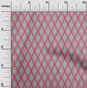 oneOone Cotton Flex Black Fabric Argyle Check Diy Clothing Quilting Fabric Print Fabric By Yard 40 Inches