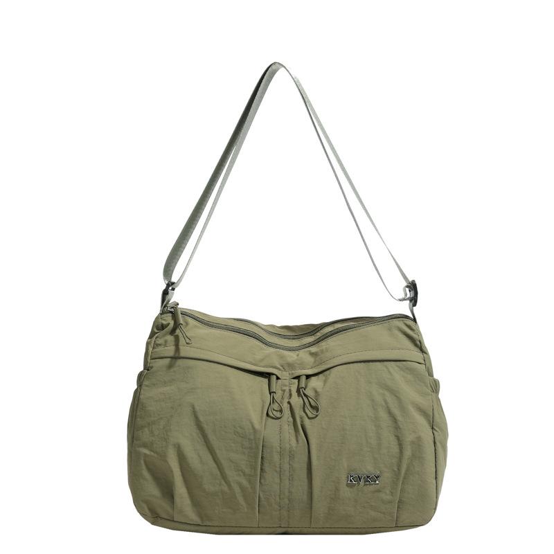 Солнцезащитная Водонепроницаемая Легкая Женская Многокарманная Вместительная Повседневная Универсальная Сумка через плечо зелёный