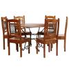 Day and Night - Day and Night 7-Piece Dining Table Set Solid Acacia Wood