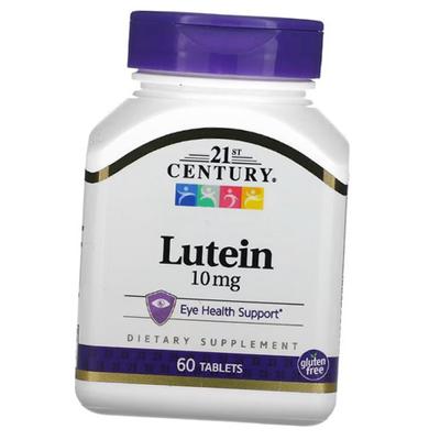 Lutéine pour les yeux, Lutéine 10, 60 comprimés (72440011)