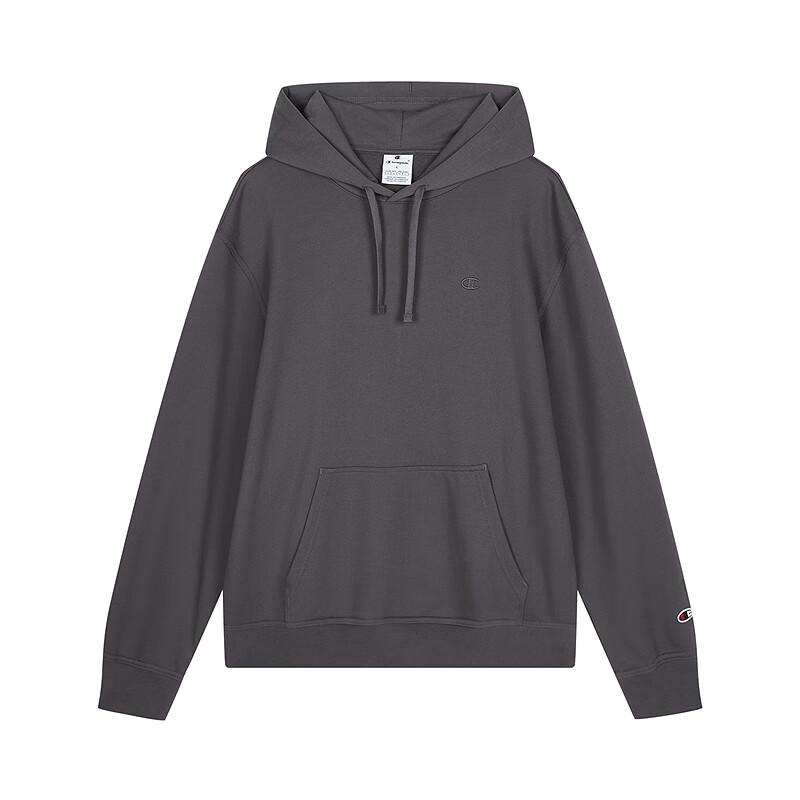 Champion Men's Trendy Solid Color Hooded Sweatshirt