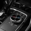 Car Center Console Idrive Multimedia Controller Knob Sticker for BMW Button Trim Emblem Car Interior Accessories (Large 48mm)