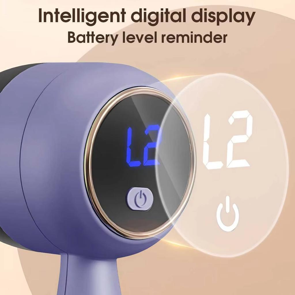 Portable Electric LCD Fabric Lint Remover USB Rechargeable Clothes Shaver Rechargeable