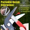 3PCS Portable Quick Sharpener Handheld Knife Grinding Stone Steel Sharpener for Axe Scissors Pocket Kitchen Garden Tools