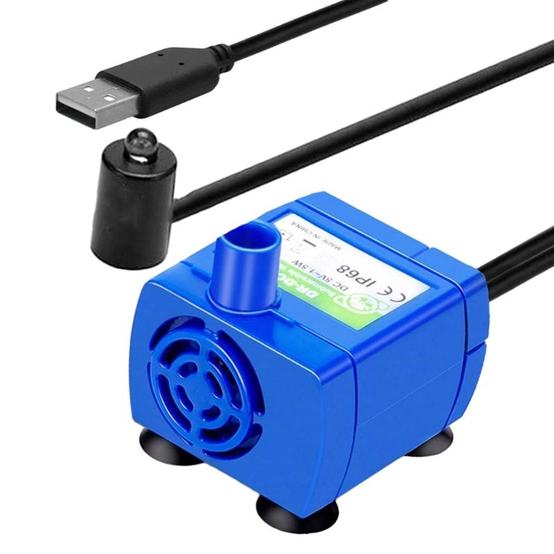 Compact and Portable Pet Water Pump Perfect for Indoor and Outdoor Use Convenient for Cat and Dog Owners on the Trips