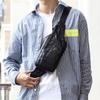 Li Shen Men's Genuine Leather Chest Bag