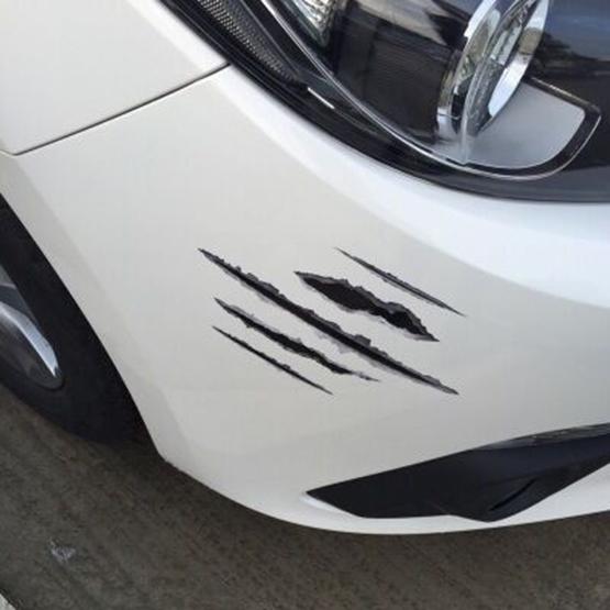 Adesivo per Auto 3D Decalcomania Proiettile Copriauto Moto Graffi Proiettile Realistico Adesivo Impermeabile 1 pz