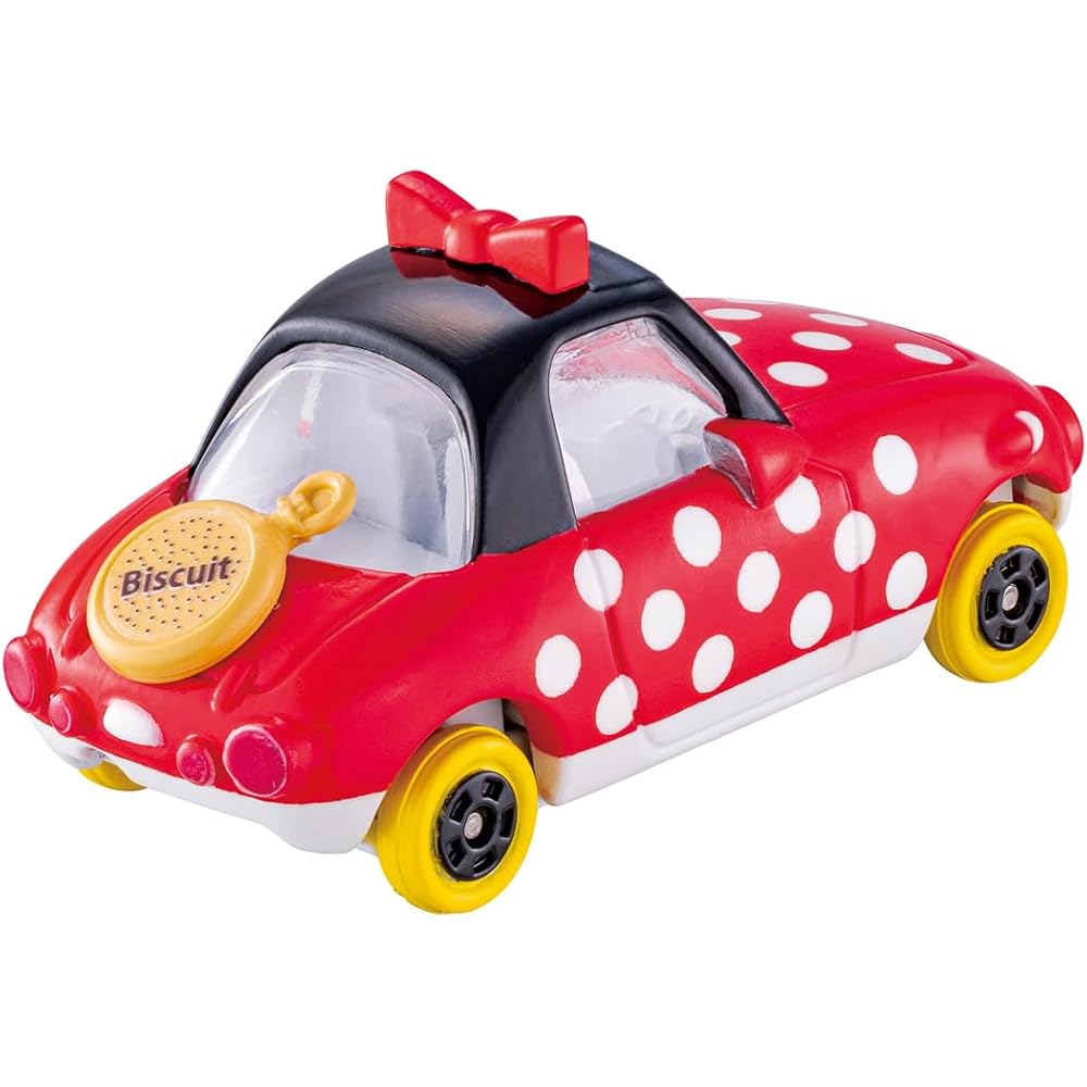 Takara Tomy Tomica Dream Tomica No.182 Disney Motors Poput Minnie Mouse Toy Car for Ages 3 and Up