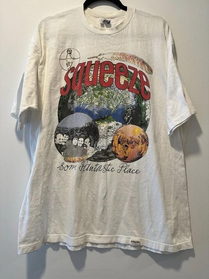 Squeeze Band White TShirt Cotton Full Size Unisex S5XL K549 Unisex T-Shirt S