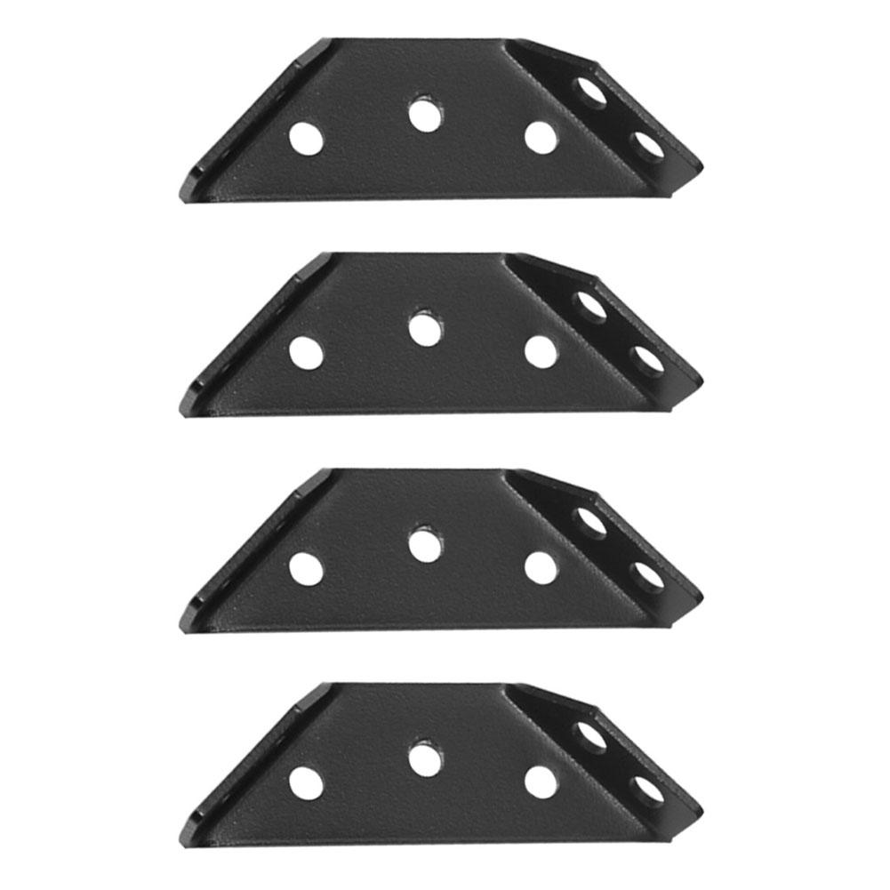 

Enhance Furniture Stability with Stainless Steel Corner Connector Counterbore Design Easy and Secure Installation Pack of 4