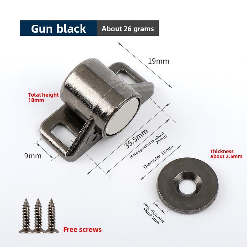Magnetická dvířka skříňky Zachycují ultratenkou zarážku do zavření skříně Domácí nábytek Hardware Příslušenství