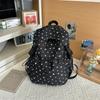 Star Print Backpack Student Schoolbag Women's Commuter Backpack