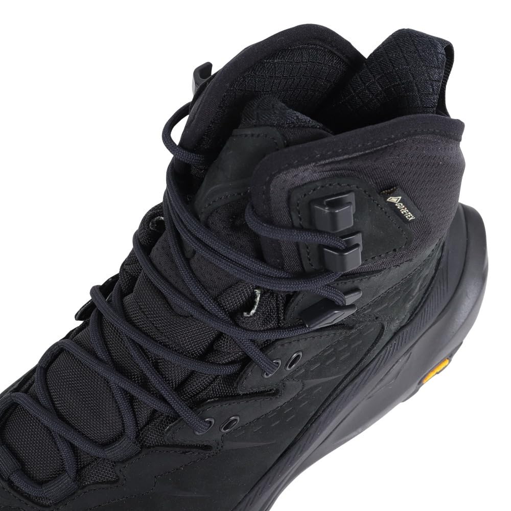 HOKA Kaha 2 Mid GTX Wanderschuhe mit Gore-Tex, High-Top, 1123156-BBLC (Schwarz/Größe 22.5/Damen)