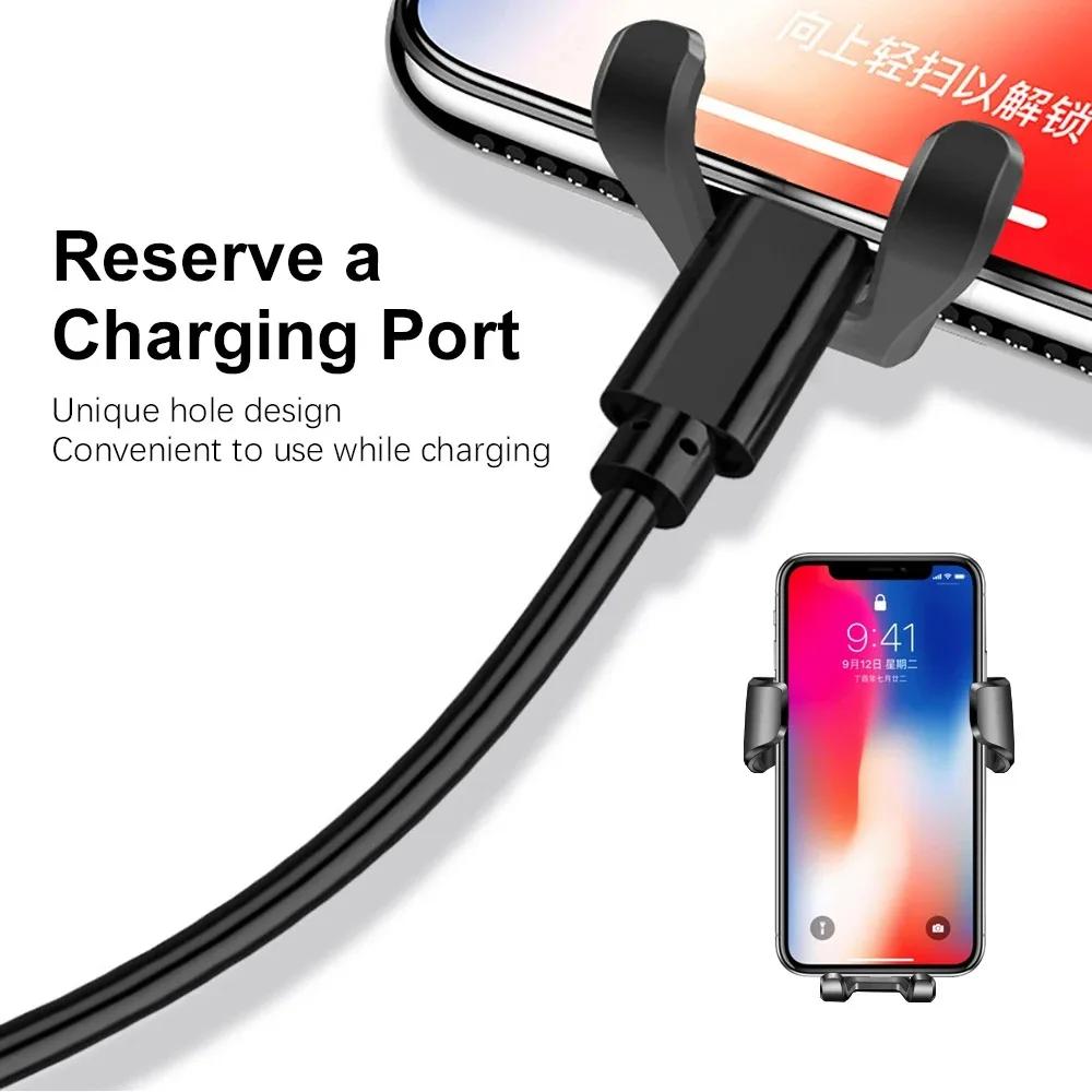 Universal Car Holder Mount Air Vent Clip Gravity Mobile Phone Stand Smartphone GPS Support For iPhone Xiaomi Huawei Mobile Phone