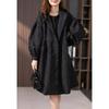 Giacca a vento lunga da donna Autunno e Inverno Nuova Versione Coreana Casual Stile Occidentale Giacca Larga