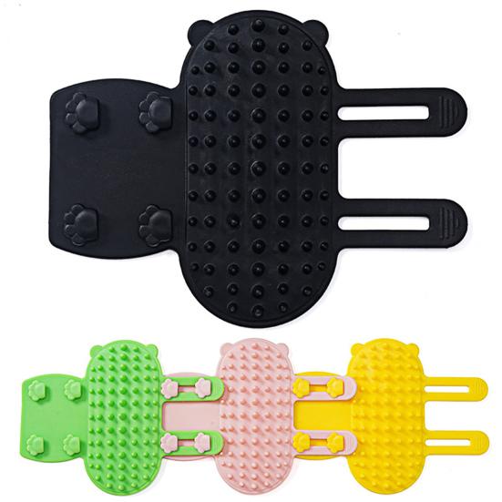 1 buc/3 buc Perie auto-îngrijire pisică, Perie de colț reglabilă pentru pisică, Mâncărimi față pisică, Scărpinat