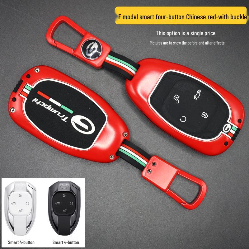 GAC M8 Key Case - Transparent Shell for Men and Women, Compatible with Yingbao GS8 & Master Grandmaster E9