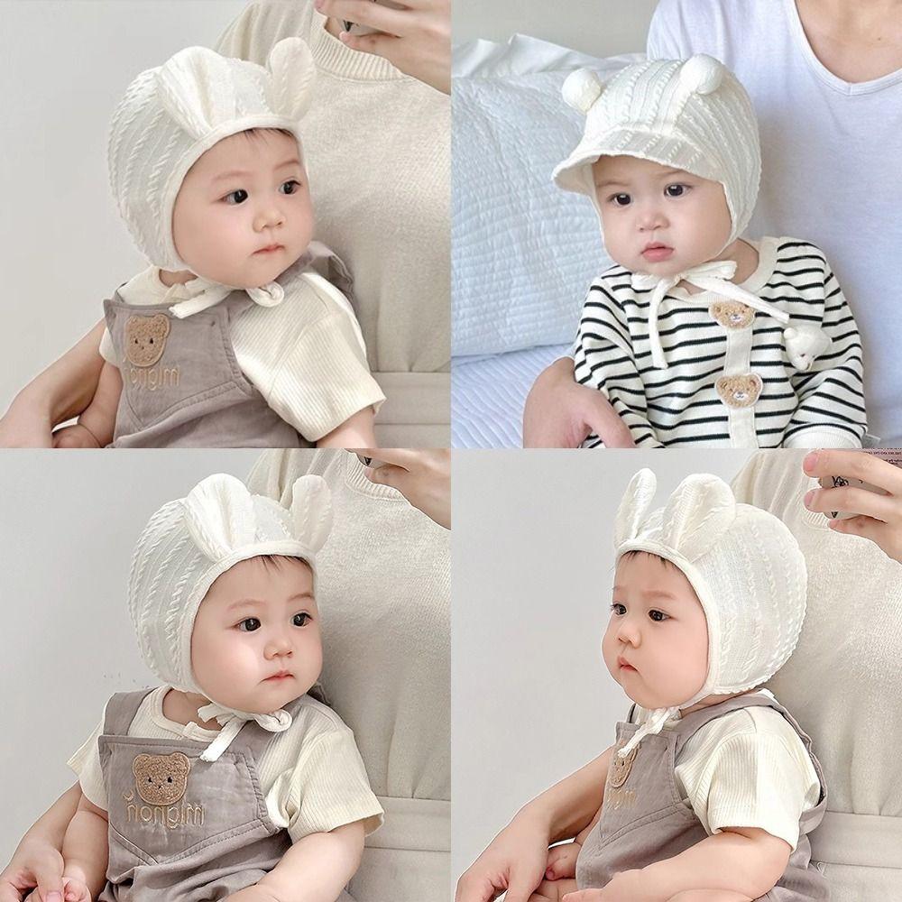 Cotton Baby Hat Cute Pompom Toddler Hat New Fashion Children's Cap  Spring Autumn