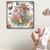 30x30cm 5D DIY Partial Special Shaped Drill Diamond Painting Kit Mushroom Girl Fountain Kit Home Decor Art Craft Mosaic Painting