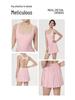 Women's Quick-Dry Pleated Tennis Dress – Backless, Tight-Fit, Anti-Exposure for Training, Running & Fitness.