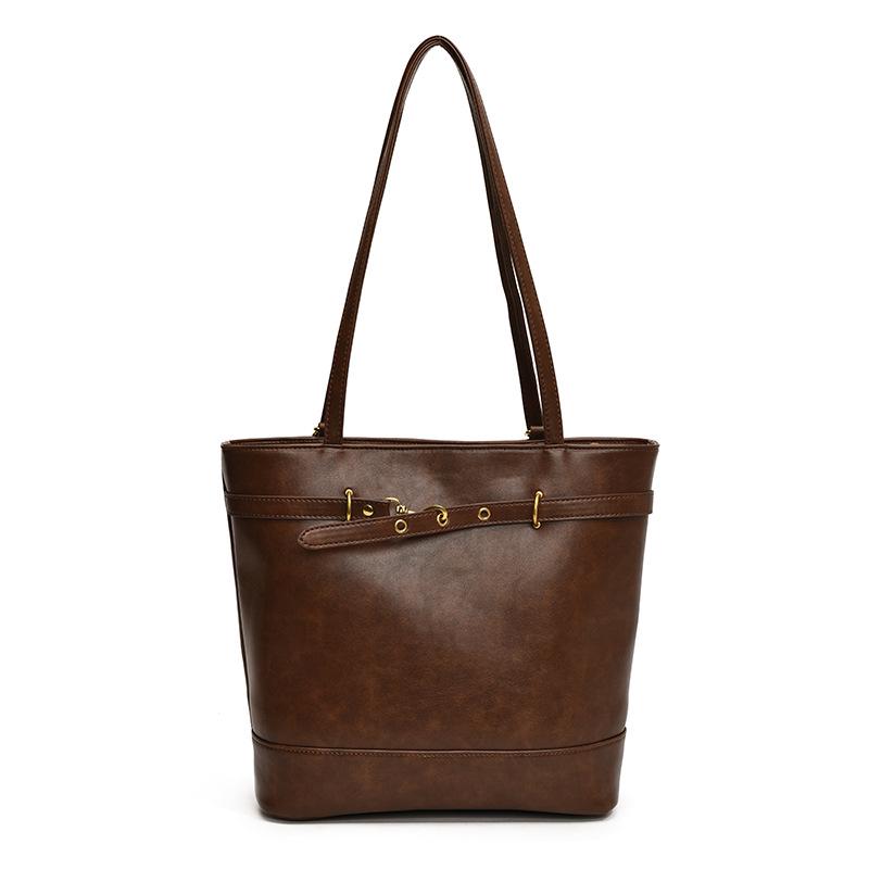 Винтажная женская универсальная сумка-тоут и кроссбоди большой вместимости