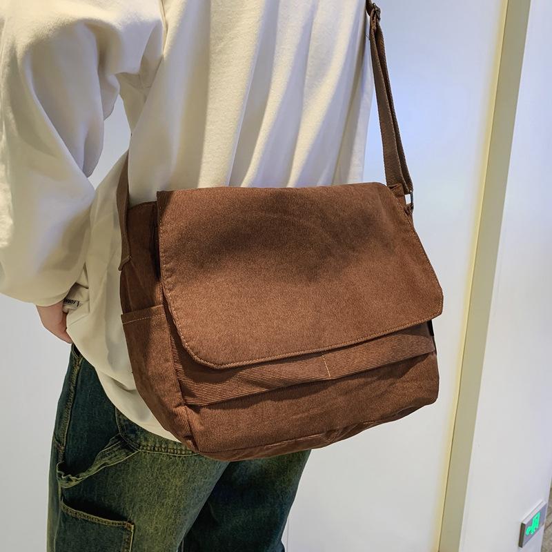 Large-capacity Backpack for College Students, Single-shoulder Bag, Niche Bag, Cloth Bag