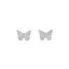 Diamond Butterfly Earrings for Women, Fresh Earrings for New Styles, Anti-allergic