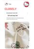 Hello Kitty All-Cotton Cute Cartoon Girl Fitted Sheet & Duvet Set - 4-Pc Dorm Style
