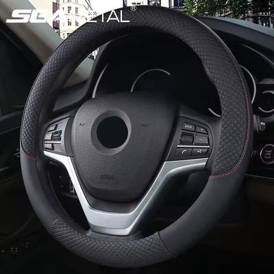 Micro Fiber Leather Car Steering Wheel Cover for BMW X1 X2 X3 X4 E84 F84 F39 E83 F25 G01 F97 F26 G02 F98 Auto