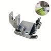 1 X Computerized Flat Sewing Machine T9 Universal Presser Foot - Folding Pull Tube Folding Device Presser Foot Adjustable