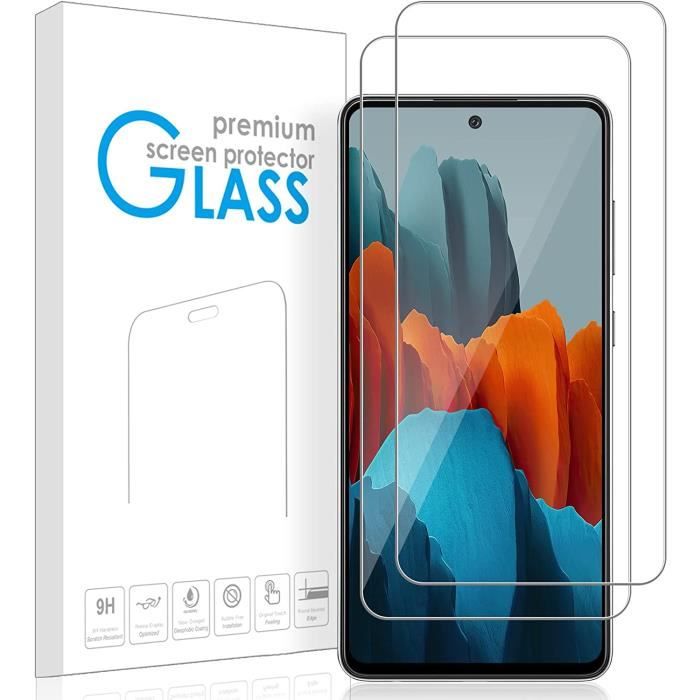 Protective Film - Samsung - Galaxy A72 - Tempered Glass - 9H Hardness - Scratch-Resistant - 2 Pieces