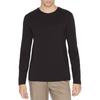 Emporio Armani Round Neck Solid Long Sleeve T-Shirt Men tops Black 8NZM77-ZJA5Z-1200