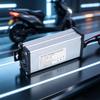 Power Unit 36V to 96V to 12V 20A for Electric Bike and Motorcycle, 3 Pin Input, Wire Output, Fan Cooled Metal Shell for Wiring Use