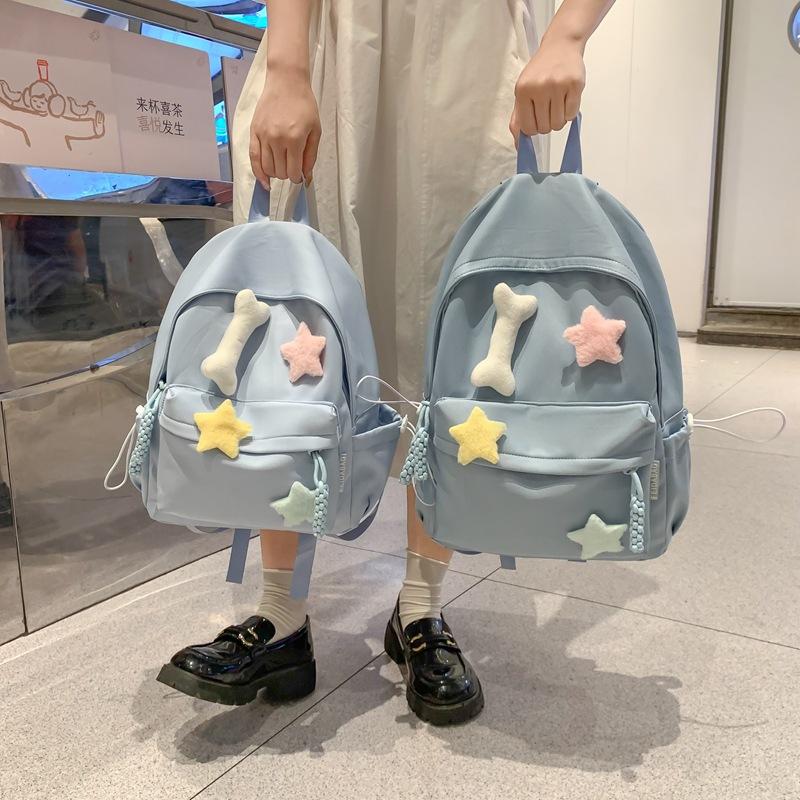 schoolbag schoolbag girls junior high school high school students simple popular backpack lightweight college style girl backpack