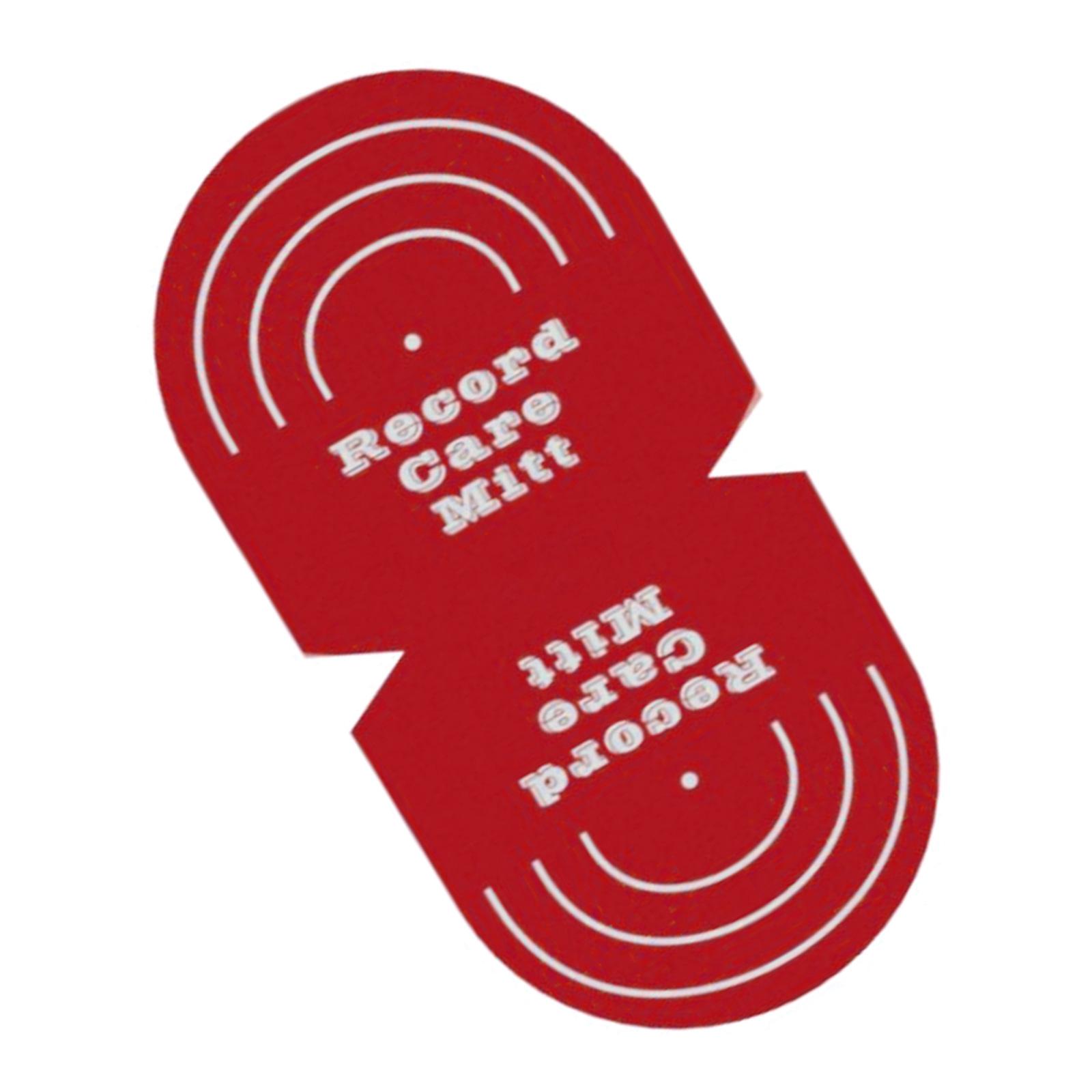 

2 шт. Перчатки для чистки виниловых пластинок, Перчатки для работы с пластинками, Антистатическая защита для работы с и хранения LP красный