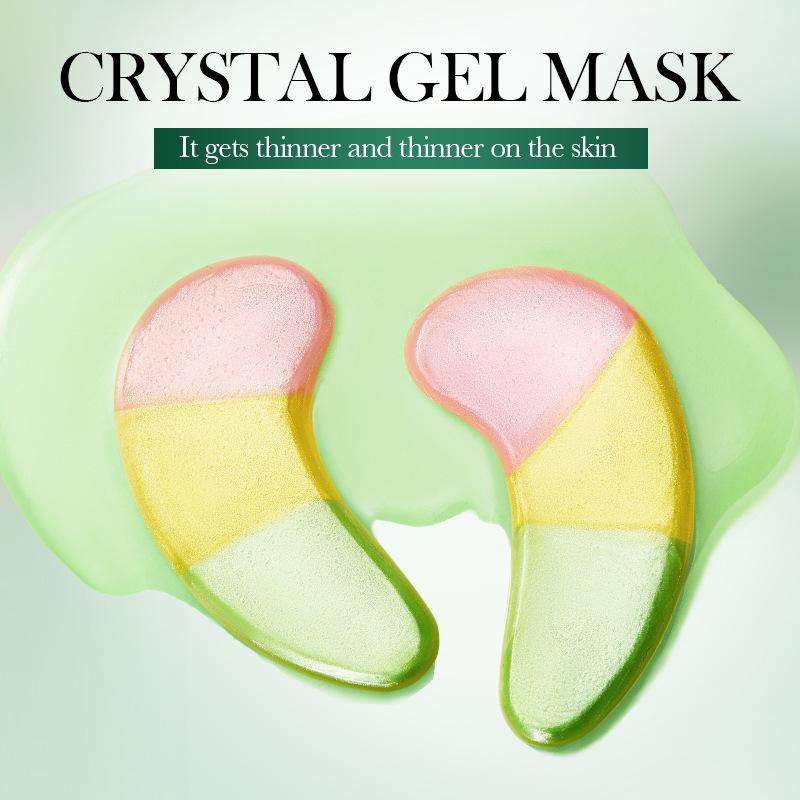 SADOER Sakura Grape Crystal Collagen Eye Mask Anti Dark Circles Removal Eyes Bags anti-aging Moisturizing Seaweed Eye Patches