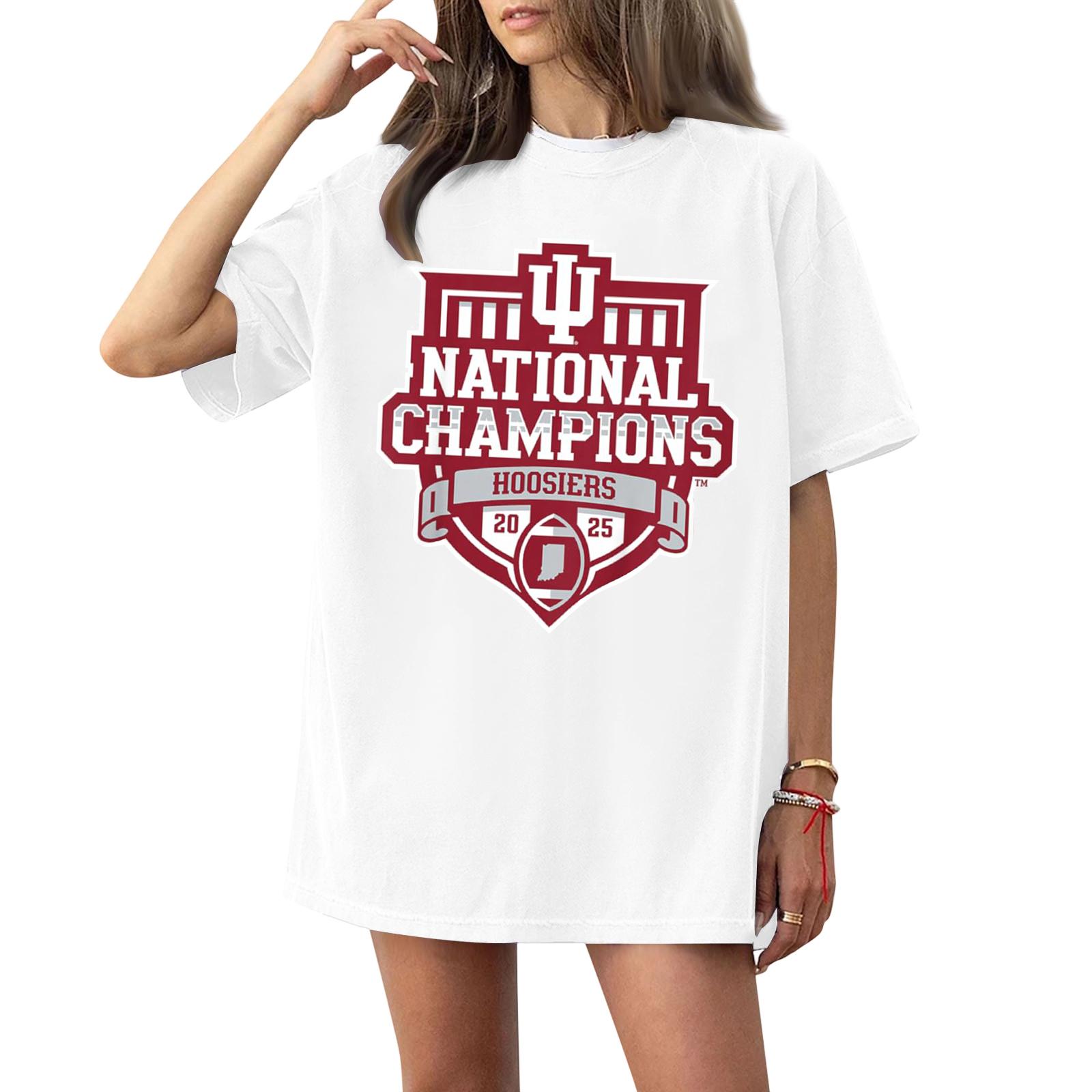 

Women s And Men s Fashionable Round Neck Casual Print Short Sleeved T-shirt Top XL білий