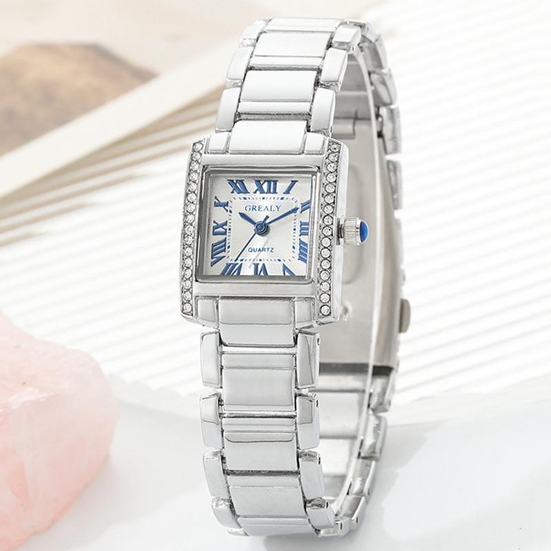 New Fashion Women Watches Luxury Ladies Wristwatch Rome Female Quartz Watch Rectangle Golden Watch Clocks Women Relogio Feminino